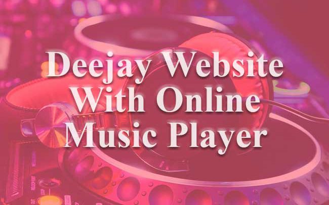 DJ Website
